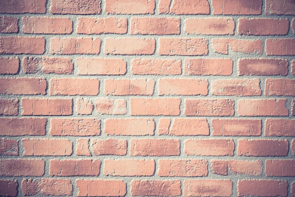 れんが造りの壁テクスチャ (柔らかいカラー フィルターの背景) — ストック写真