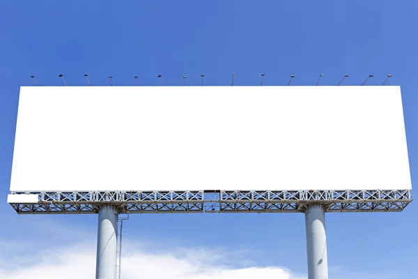 Blank billboard useful for your advertisement — Stock Photo, Image