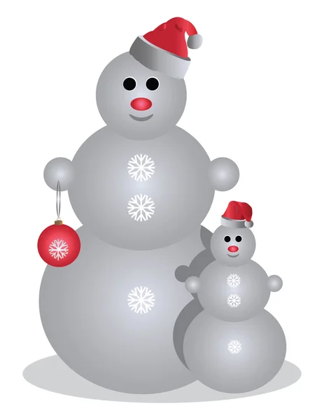 Snowmen — Stock Photo, Image