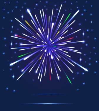 Selam-vektör koyu mavi arka plan üzerinde izole