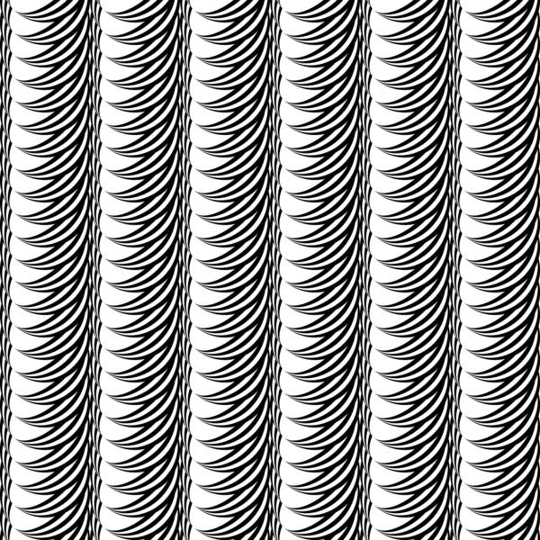 Diseño inconsútil patrón vertical monocromo — Archivo Imágenes Vectoriales