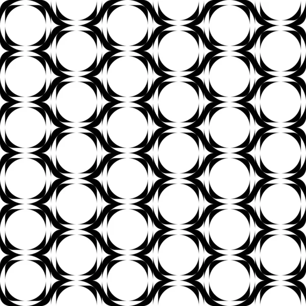 Diseño inconsútil monocromo vertical zigzag patrón — Vector de stock