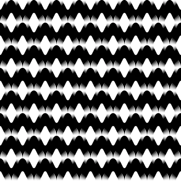 Design senza cuciture sfondo a zig-zag non colorato — Vettoriale Stock