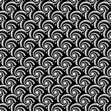 kesintisiz tek renkli sarmal köşegen desen tasarım