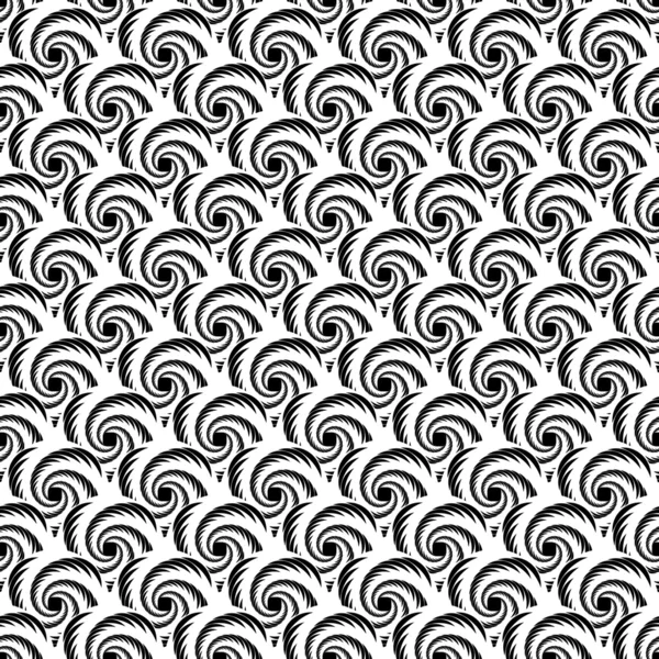 Diseño sin costura sin color espiral diagonal fondo — Vector de stock