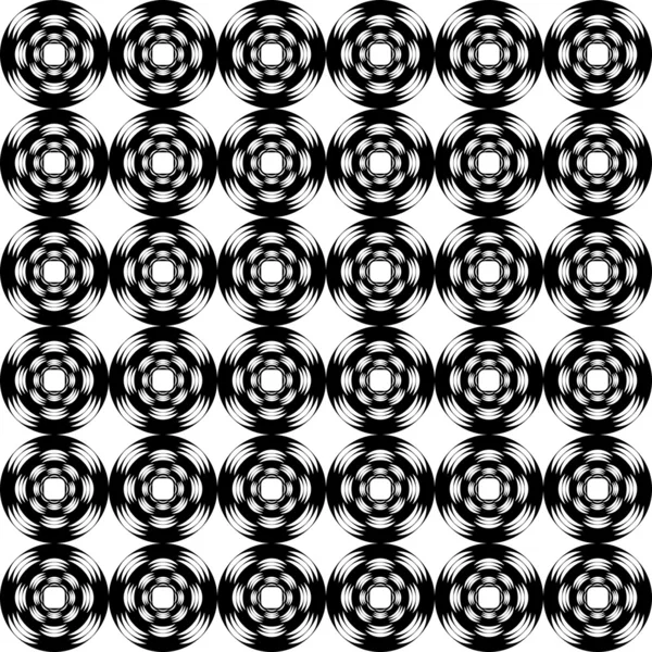 Design seamless geometric pattern. Monochrome trellis background — Stock Vector