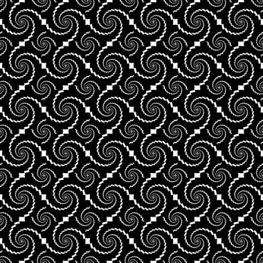 Tasarım sorunsuz tek renkli dalga paterni. spiral dokulu backgro