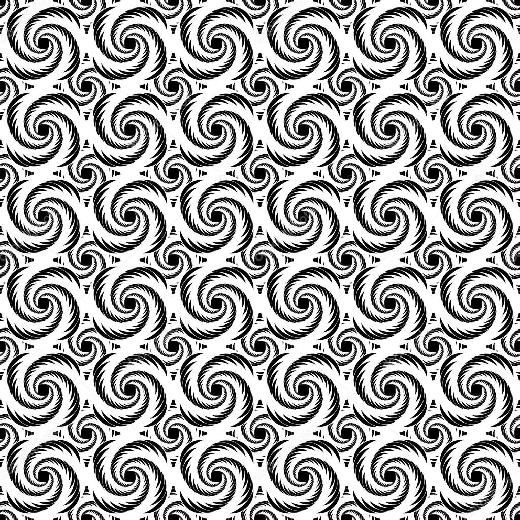 Design seamless monochrome decorative helix pattern. Whirlpool t