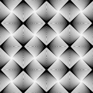 Tasarım Dikişsiz tutamaçlarından geometrik desen. soyut elmas