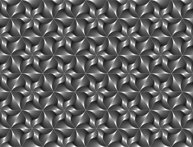 kesintisiz tek renkli altıgen geometrik desen tasarım. soyut t