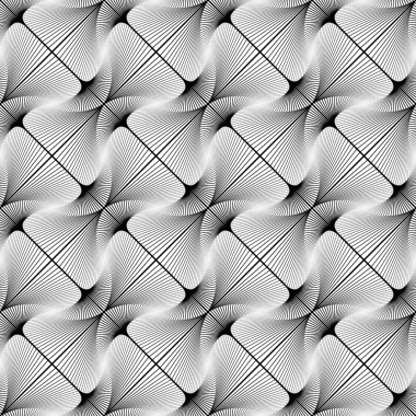 kesintisiz çizgili çapraz geometrik desen tasarım