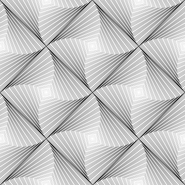 Tasarım sorunsuz girdap hareket şerit geometrik desen