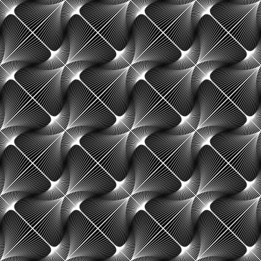 kesintisiz çizgili çapraz geometrik desen tasarım
