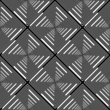 kesintisiz tek renkli elmas çizgili desen tasarım