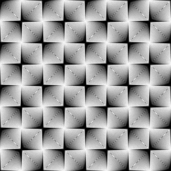Ontwerp naadloze vierkante trellised patroon — Stockvector