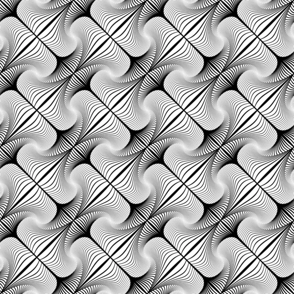 Diseño de patrón geométrico diagonal decorativo sin costuras — Vector de stock