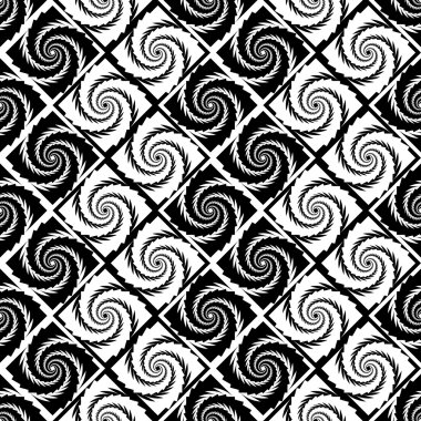 kesintisiz tek renkli girdap zikzak desen tasarım