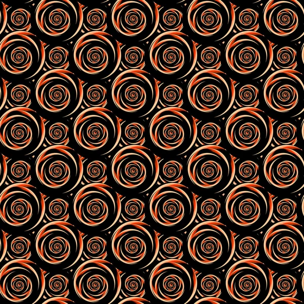 Diseño inconsútil patrón de espiral decorativa colorida — Archivo Imágenes Vectoriales