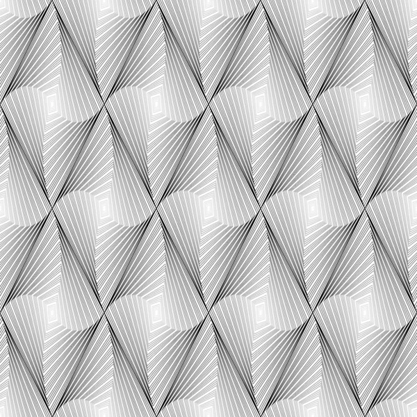 Diseño inconsútil patrón geométrico de diamantes — Archivo Imágenes Vectoriales
