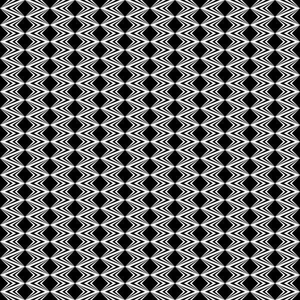 Ontwerp naadloze diamant geometrische zigzag patroon — Stockvector