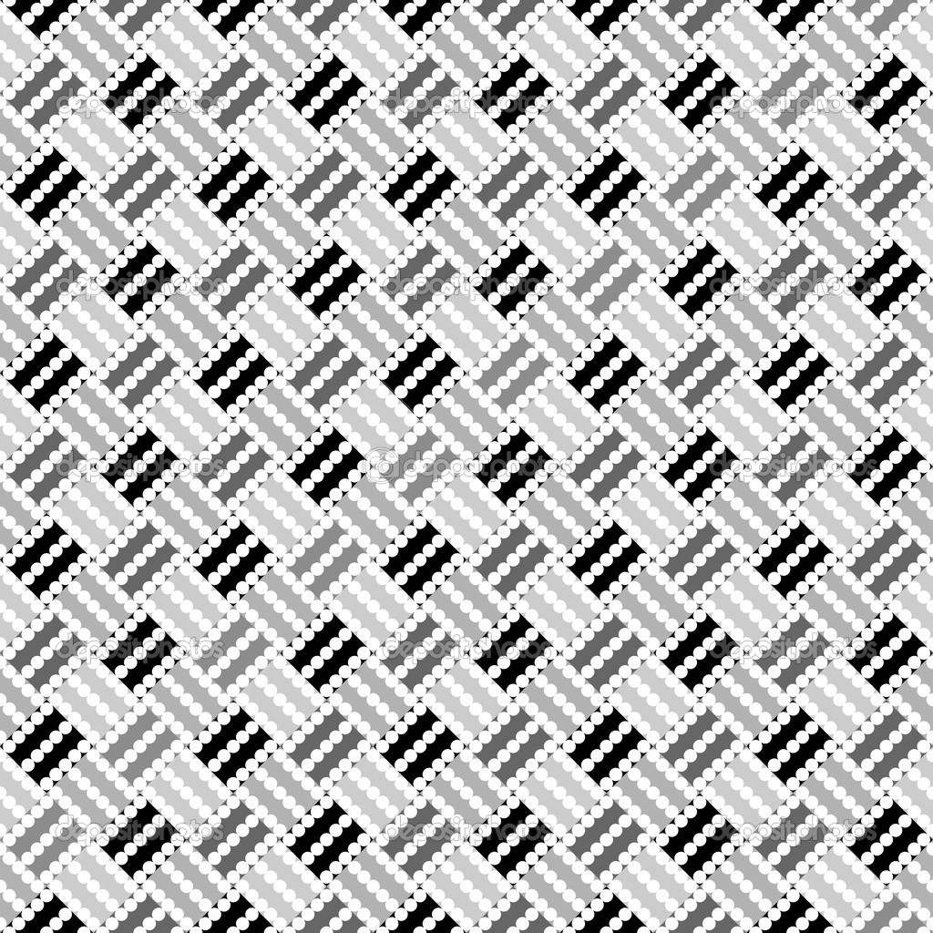 Design seamless monochrome geometric pointed pattern