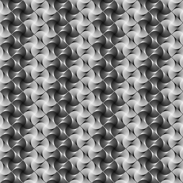 シームレスなデザイン トワール ストライプの幾何学的なパターン — ストックベクタ