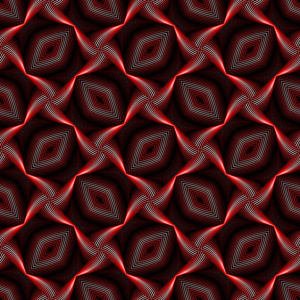 Diseño de patrón de diamante diagonal de colores sin costuras — Vector de stock