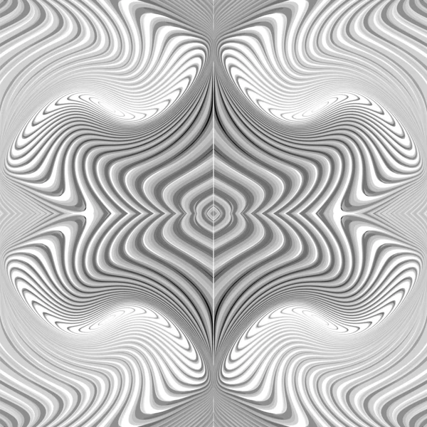 Design seamless monochrome whirl pattern — Stock Vector