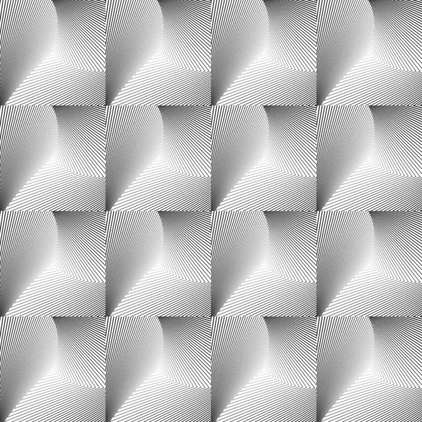 Design nahtlose quadratische geometrische Muster — Stockvektor