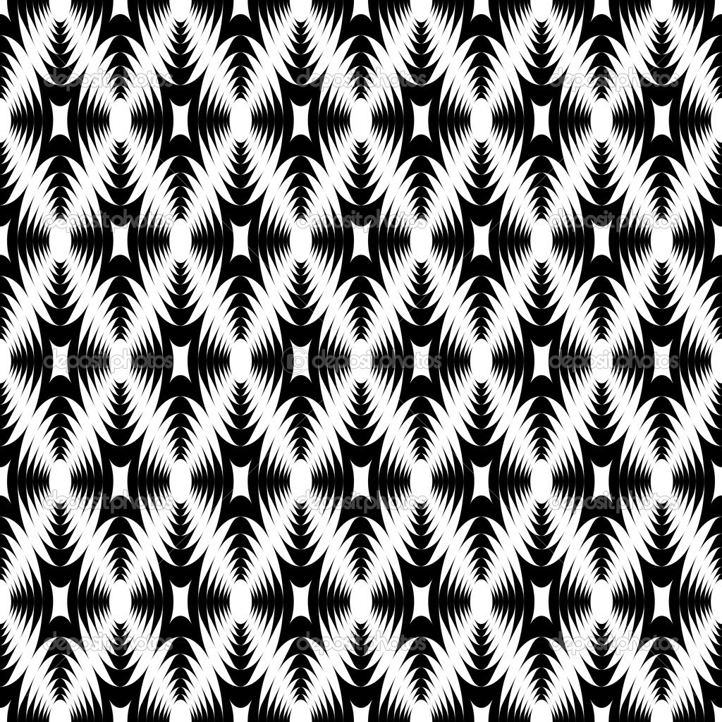Design seamless monochrome geometric diamond pattern