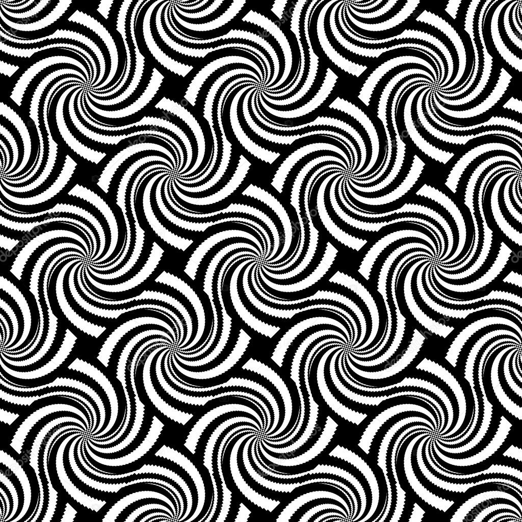 Design seamless whirl geometric pattern