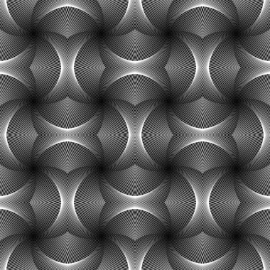 kesintisiz çizgili koşuşturma desen tasarım