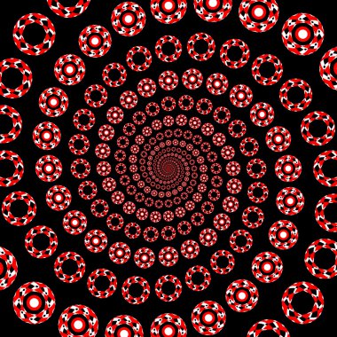 hareketi arka plan dekoratif öğeler whirl tasarım