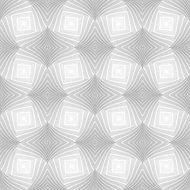 kesintisiz tek renkli geometrik desen tasarım