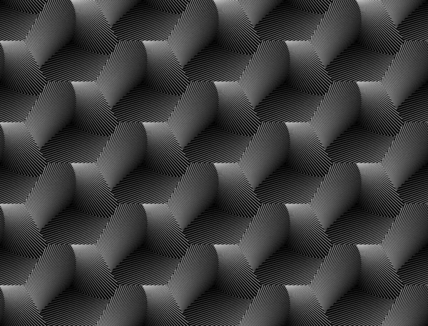 Дизайн безшовного шестикутника геометричний візерунок — стоковий вектор