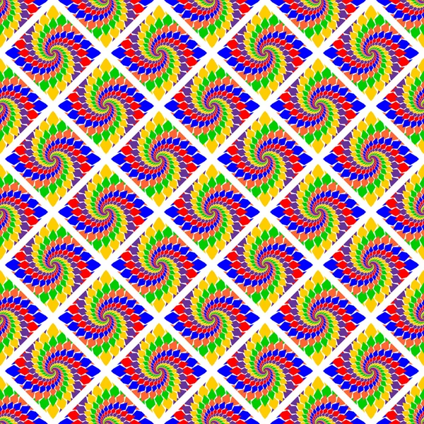 Diseño sin costuras multicolor patrón geométrico abstracto — Vector de stock