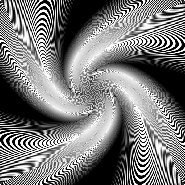 Conception fond spirale treillis non coloré — Image vectorielle