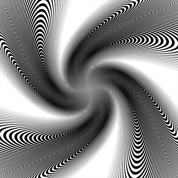 Conception fond spirale treillis non coloré — Image vectorielle
