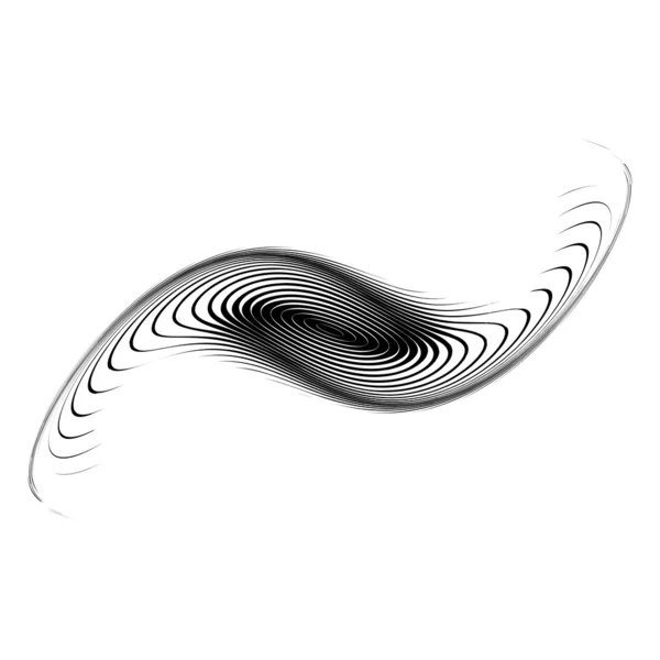 Ontwerp monochroom swirl beweging achtergrond — Stockvector