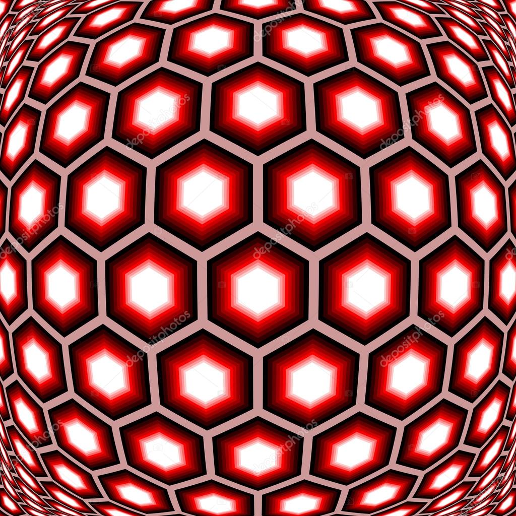デザインの歪んだ六角形の幾何学的なパターン ストックベクター C Amicabel デザインの歪んだ六角形の幾何学的なパターン ストックベクター C Amicabel