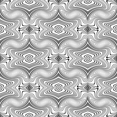 Dikişsiz dekoratif desen tasarım