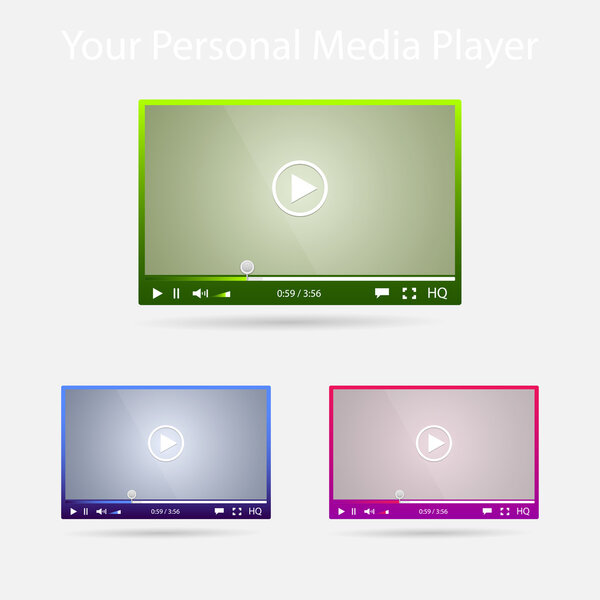 Video player for web