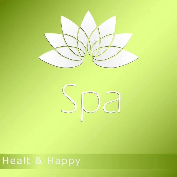 Spa background — Stock Vector