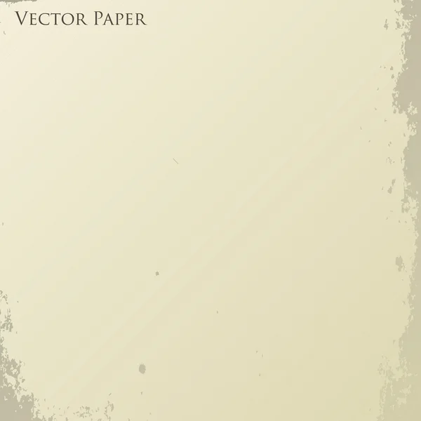 Old paper — Stock Vector