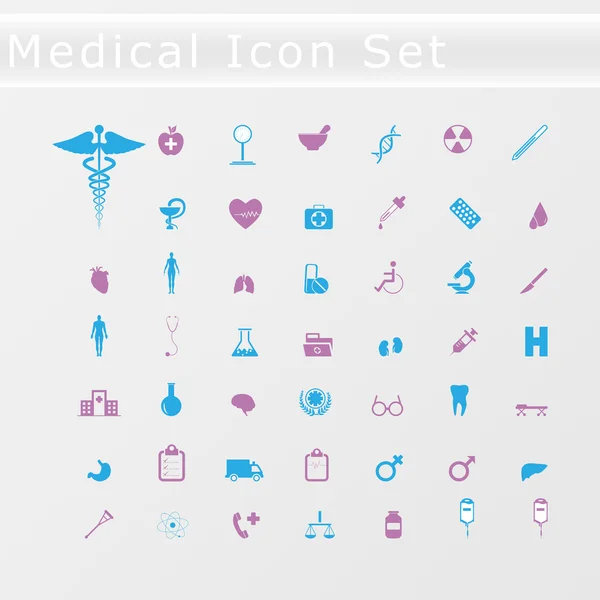 Medicinsk ikon set — Stock vektor