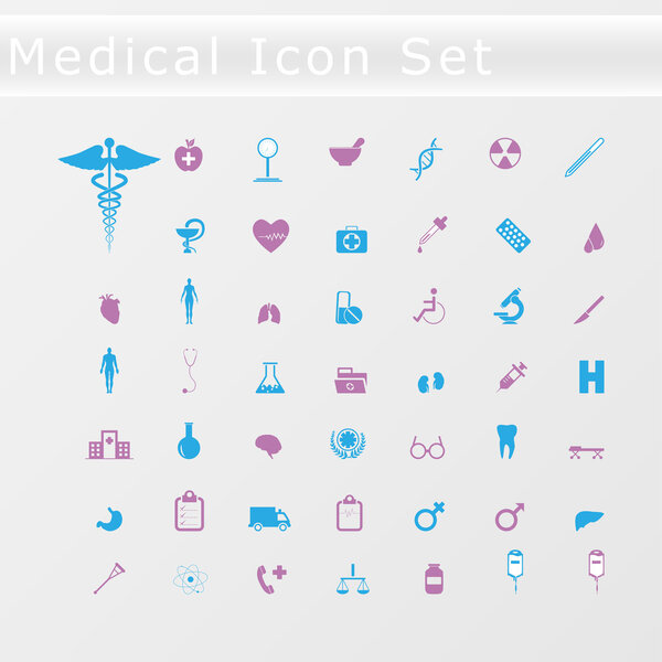 Medical icon set