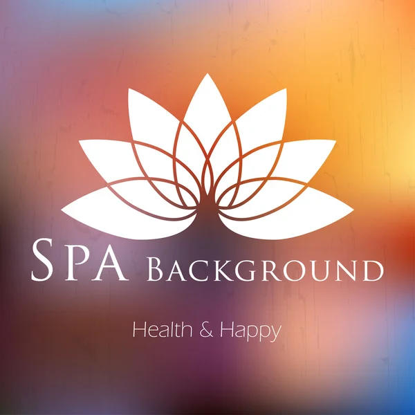 Spa background — Stock Vector