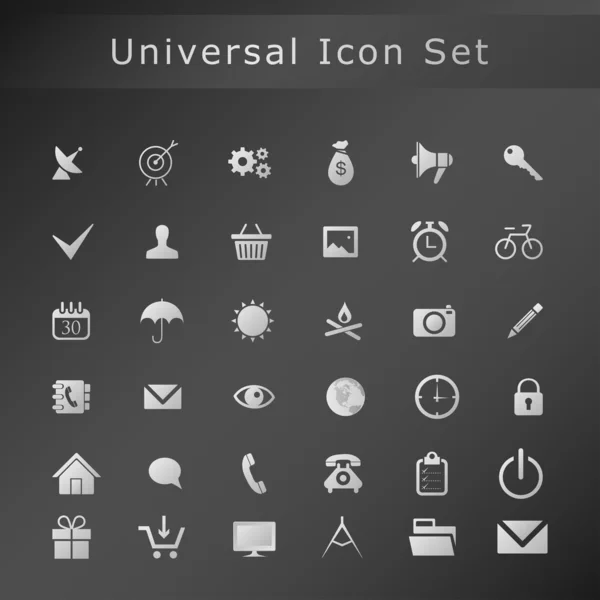 Icono universal — Archivo Imágenes Vectoriales