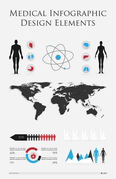 Iconos médicos — Archivo Imágenes Vectoriales