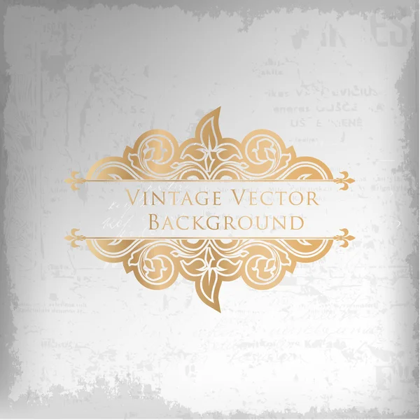 Elvont virágos háttér — Stock Vector